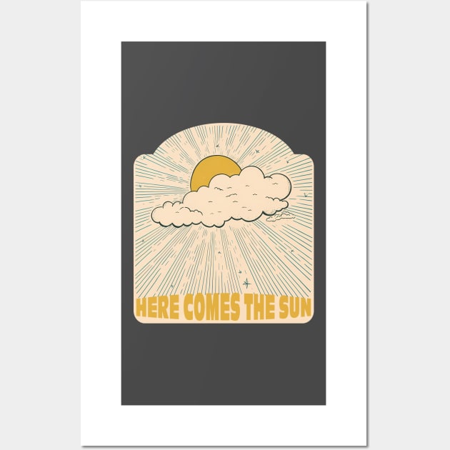 Here Comes the Sun Wall Art by TheJadeCat